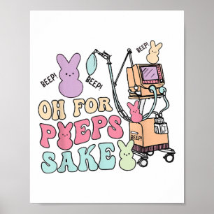 Nurse Oster Med Surg Icu Peds Picu Krankenschweste Poster