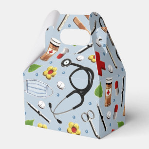 Nurse Party Favor Box Geschenkschachtel