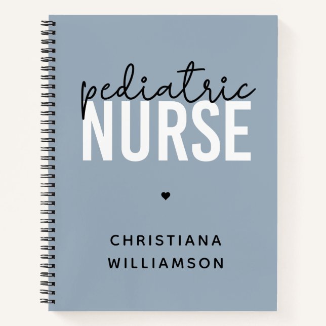 Nurse Peds Krankenpflege bei Kindern Notizbuch (Vorderseite)