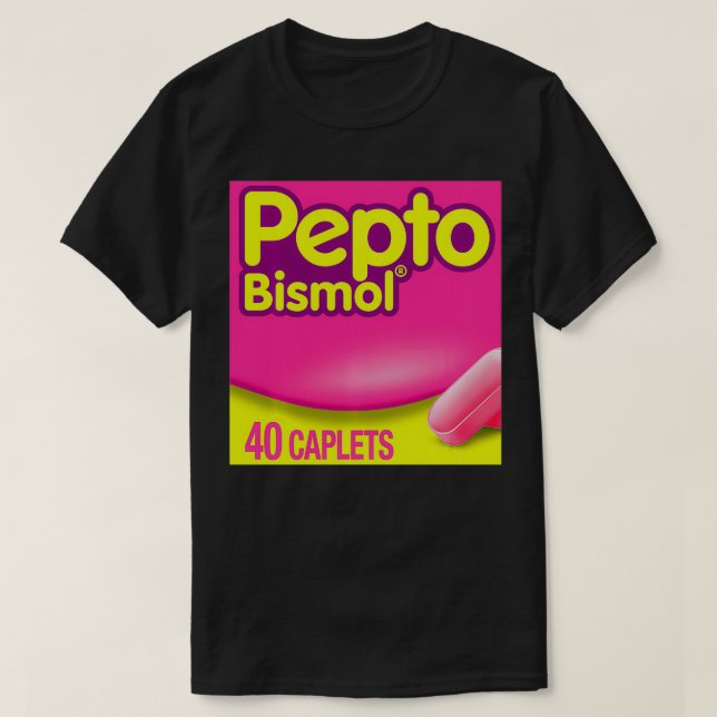 Nurse Pharmacy Halloween Kostüm Pepto Bismol 40 C T-Shirt (Design vorne)