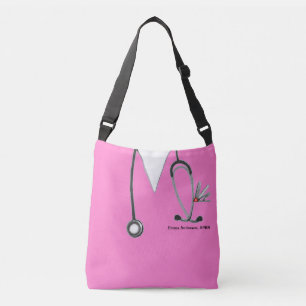 Nurse Pink Tragetaschen Mit Langen Trägern