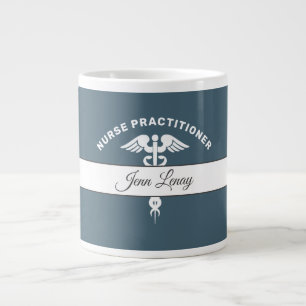 Nurse Practitioner Abschluss Script Personalisiert Jumbo-Tasse