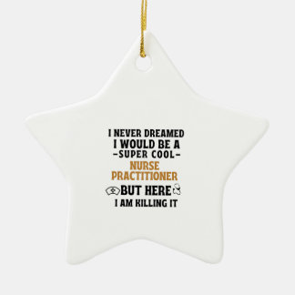 NURSE PRACTITIONER KERAMIK ORNAMENT