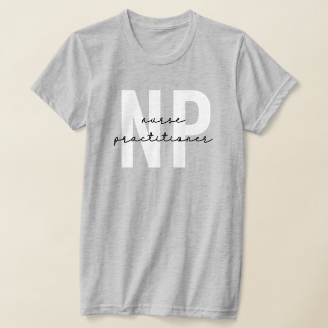 Nurse Practitioner NP Abschluss Geschenk T-Shirt (Ablage )