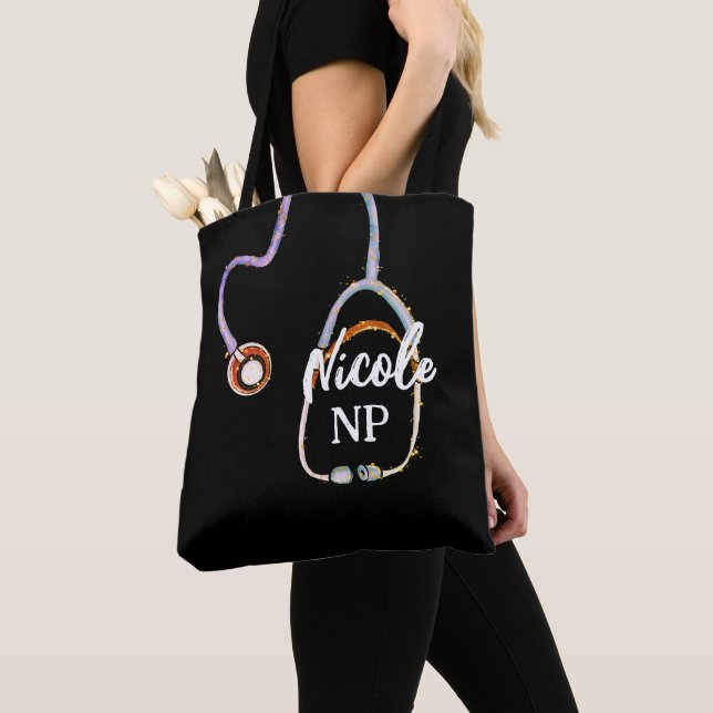 Nurse Practitioner NP Geschenk RN Stethoscope Tasche (Von Nahem)