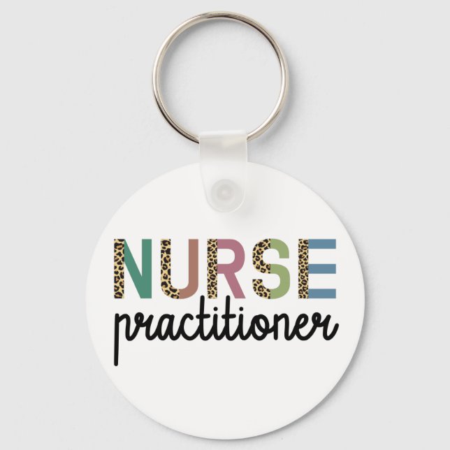 Nurse Practitioner NP nurse appreciation gifts Schlüsselanhänger (Vorderseite)