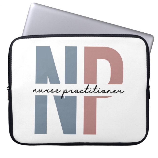 Nurse Practitioner NP Pflegegeschenke Laptopschutzhülle (Vorderseite)