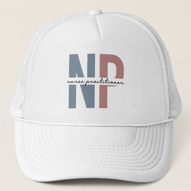 Nurse Practitioner NP Pflegegeschenke Truckerkappe (Vorderseite)