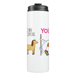 Nurse Prezeptor Funny Unicorn Thermosbecher