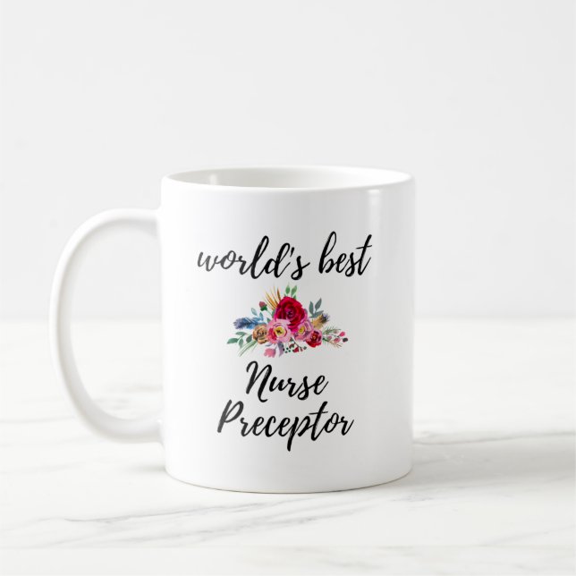 Nurse Prezeptorgeschenk Idee Kaffeetasse (Links)