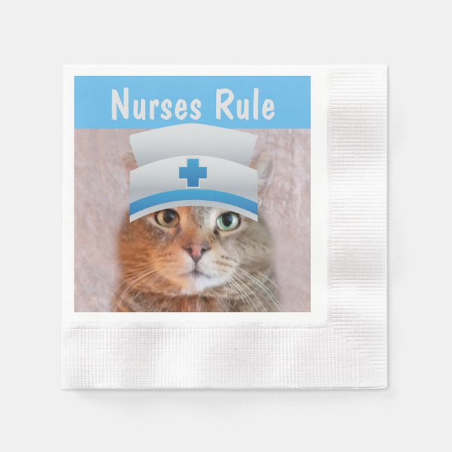 Nurse Rupie, Krankenpflege Serviette (Vorderseite)