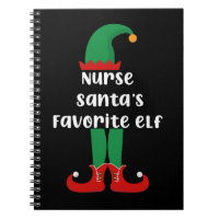 Nurse Santa's Lieblings Elf Funny Nurse Weihnachte