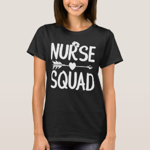 Nurse Squad Nursing Team Healthcare Rn Lpn T-Shirt