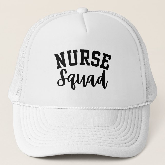 Nurse Squad Truckerkappe (Vorderseite)