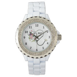 Nurse Stethoscope Nurse Cap eWatch Armbanduhr