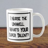 Nurse Super Talent. Tasse