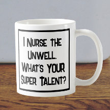 Nurse Super Talent. Tasse