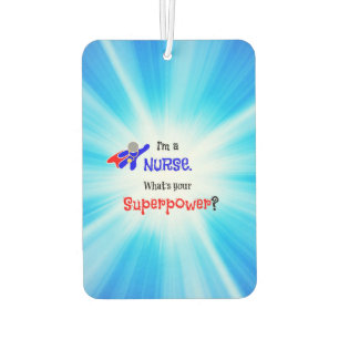 Nurse Superhero Autolufterfrischer