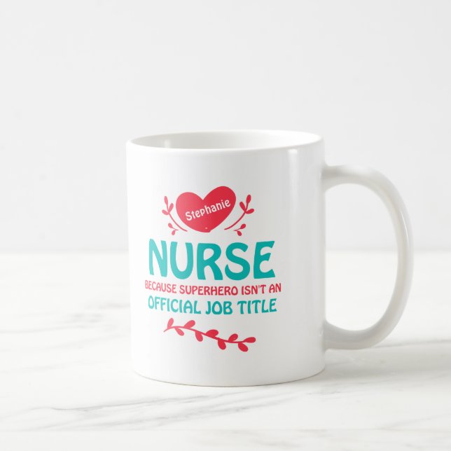 Nurse Superhero Mug (Droite)