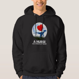 Nurse to rex Dinosaur Spaß Hoodie