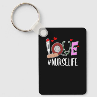 Nurse Tool Lifesavers Nursing Love Life Heart Vint Schlüsselanhänger