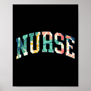 Nurse Tropical Pflanze Nurse Hawaii Island Urlaub Poster