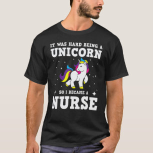 Nurse Unicorn Apparel Awesome Praktiker Desi T-Shirt