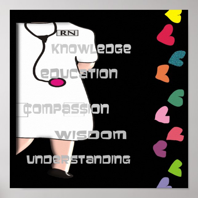 Nurse Week Art Poster (Vorne)