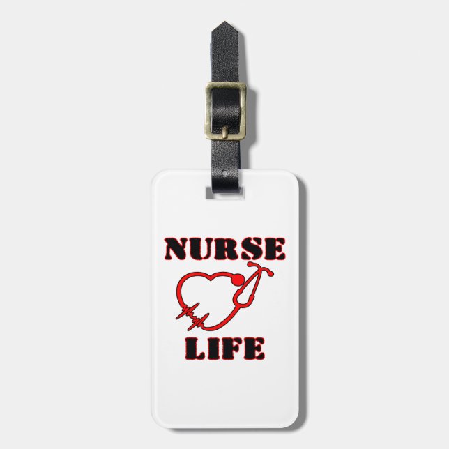 NURSELIFE GEPÄCKANHÄNGER (Vorderseite vertikal)