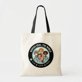 Nurses Heal the World. Gift Tragetasche