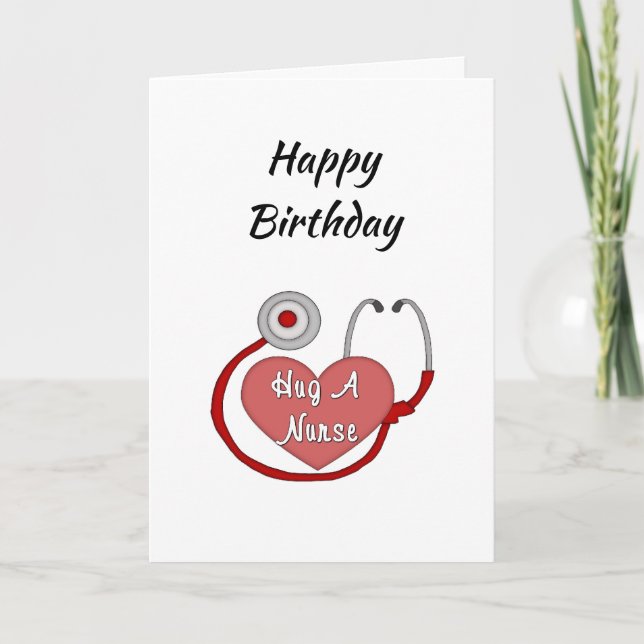 Nurses Medical Symbol Logo Card Karte (Vorderseite)