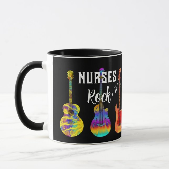 Nurses Rock Abschluss Tasse (Links)