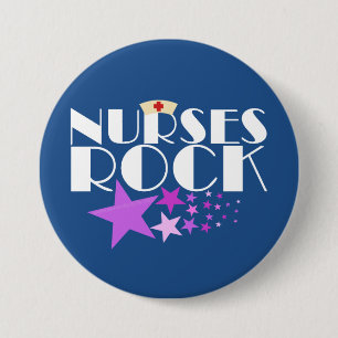 Nurses Rock Button