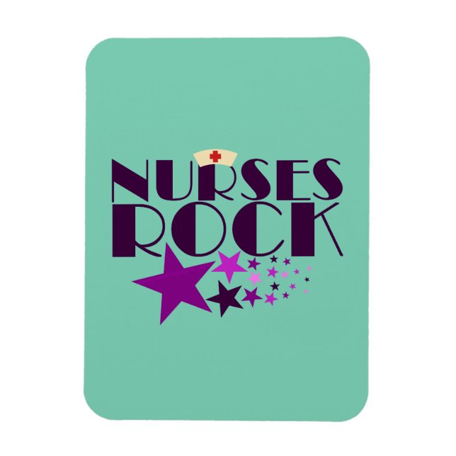 Nurses Rock Magnet (Vertikal)