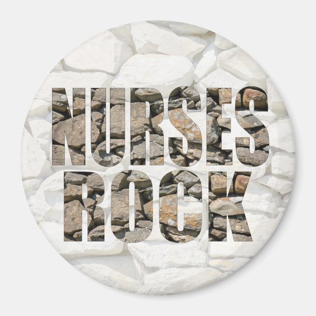 NURSES ROCK MAGNET (Vorne)