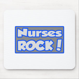 Nurses Rock! Mousepad