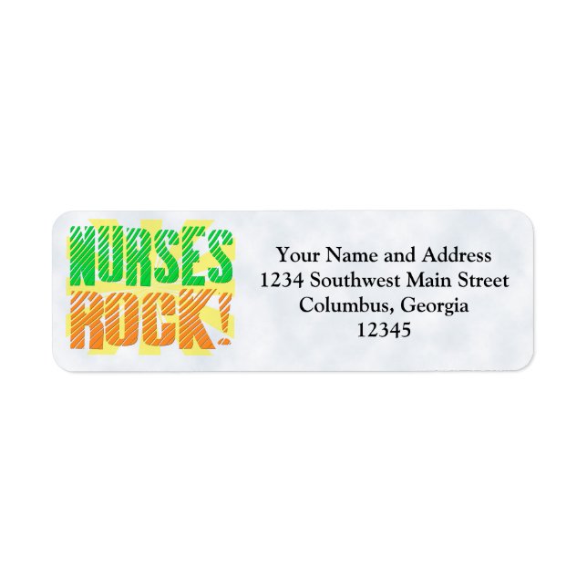 Nurses Rock, Orange und Green Fun (Vorne)