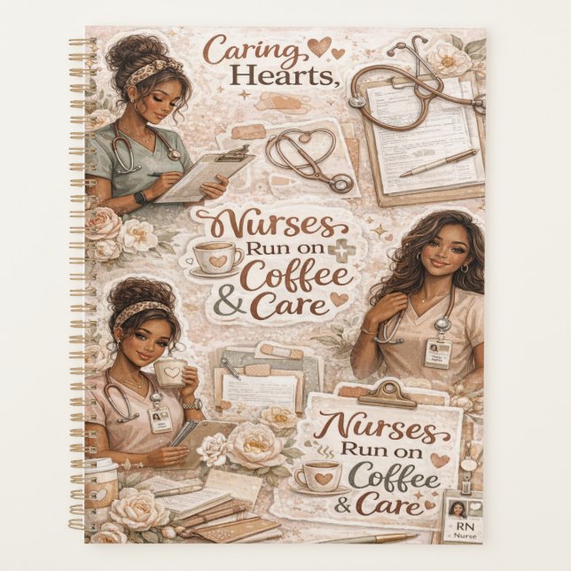 Nurses run on coffee and care chic (Devant)