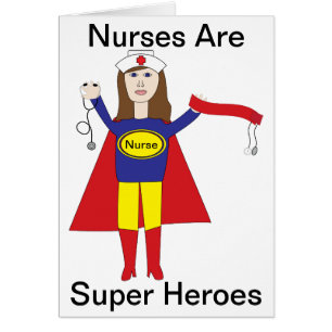 Nurses Super Heroes (Brunette)