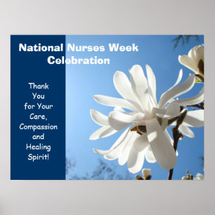 Nurses Week Celebration Plakate Danke