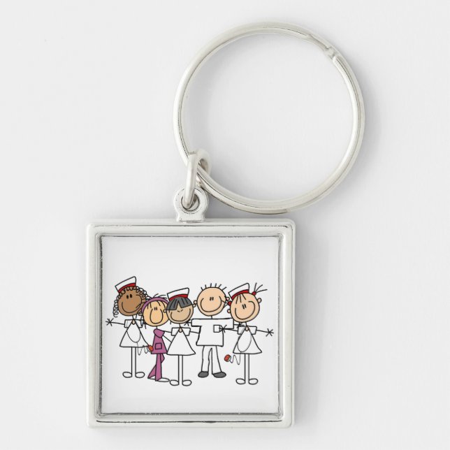 Nurses Week T-shirts and Gifts Schlüsselanhänger (Vorne)