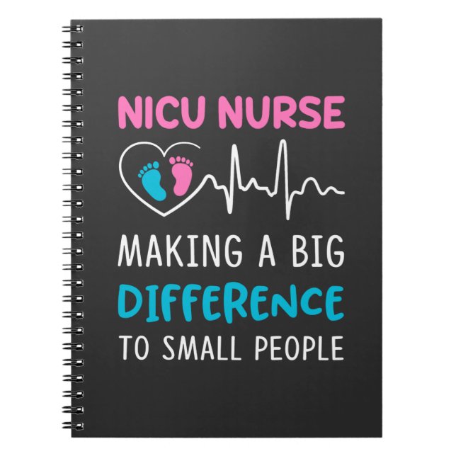 Nursing Life | Nicu Nurse Notizblock (Vorderseite)