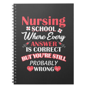 Nursing Life   Nursing School Student Notizblock