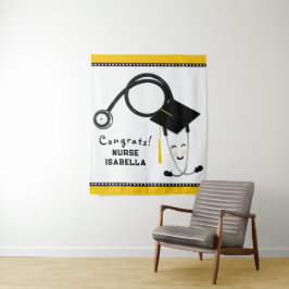 Nursing School Graduation Party Wandteppich