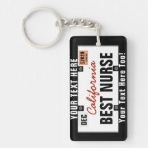 Nursing-Student-Lizenz-Plate anpassen