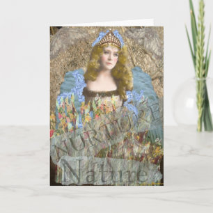 Nurture Nature notecard Karte