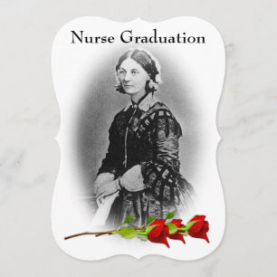 Nurve Abschluss Celebration-Florence Nightingale Einladung