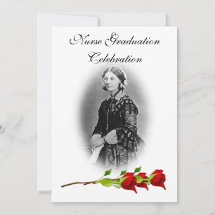 Nurve Abschluss Celebration-Florence Nightingale Einladung