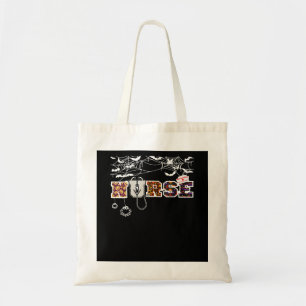 Nurve Halloween Shirt Geschenk mit Kürbisboospinne Tragetasche