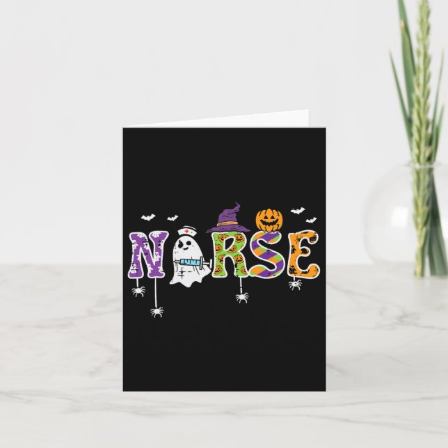 Nurween Costume Pflege Kostüm Scrub Top Karte (Vorderseite)